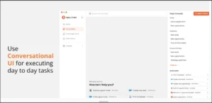 Apty's Conversational UI Feature