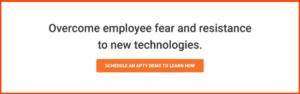 Apty CTA, Book a Demo